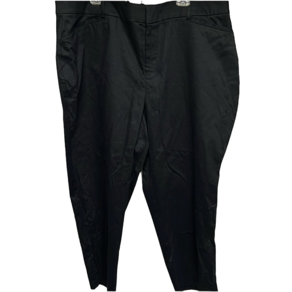 AVA & VIV High Rise Fitted Hip & Thigh Black Pants Size 22